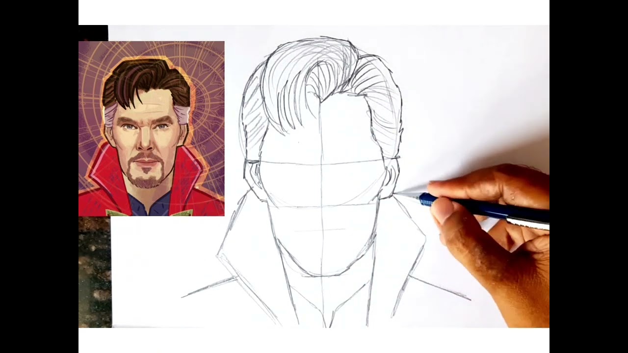 MARVEL39 Fan Art Print Doctor Strange - Etsy